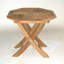 Outdoor Octagonal Teak Side Table