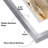 Wakas Sleek Aluminum Floating Picture Frame-97777458-97777465