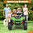 24V 2 Seater Ride On Car With Remote Control, Powered Ride On UTV Toys For Boys, Girls, Ages 3-8, Electric Car W/ Colorful LED Lights, Bluetooth, MP3, USB, 5MPH-105700127