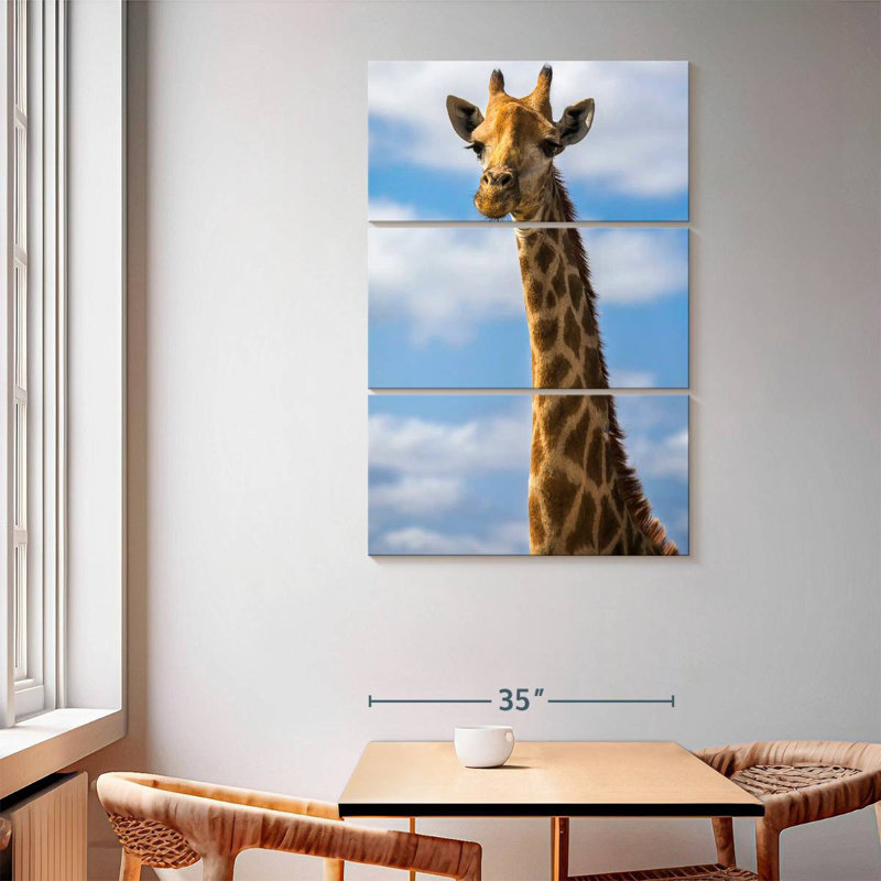 Brampt Pretty Giraffe, 65" H x 42" W