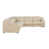 Beige Genuine Leather selected