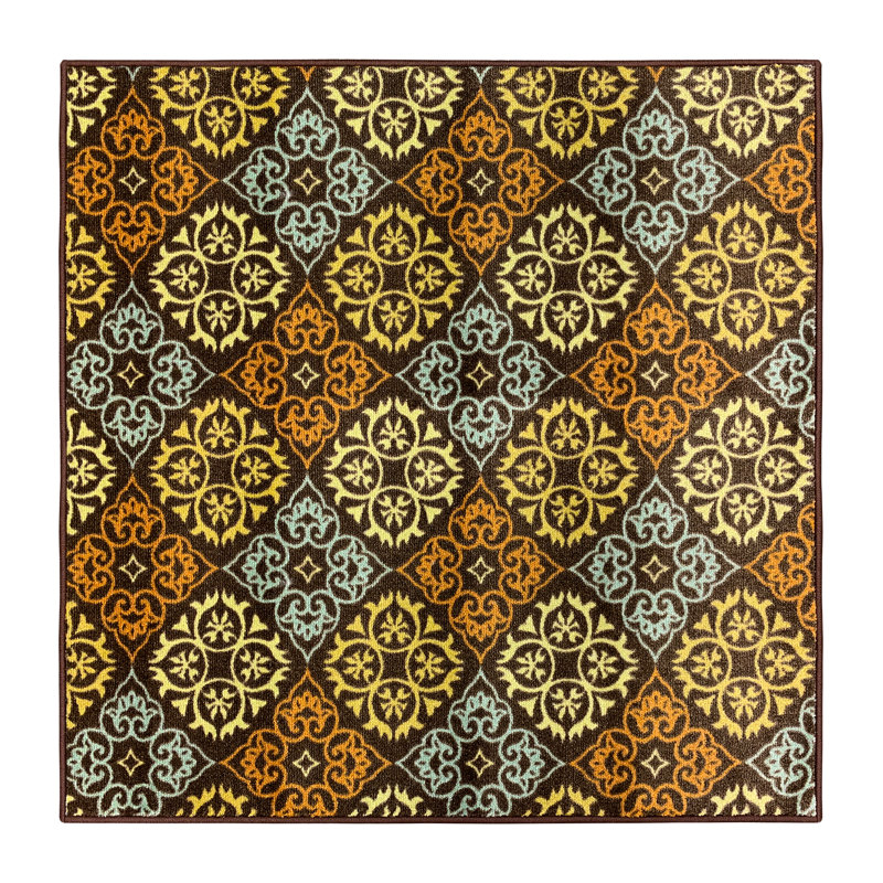 Eslem Geometric Indoor Rug, Rectangle 2' x 3'