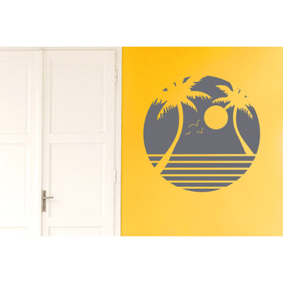 Nautical & Beach Non-Wall Damaging Wall Decal
