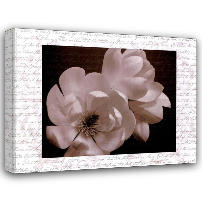 Magnolia d'hiver II, H 19 po x l 24 po