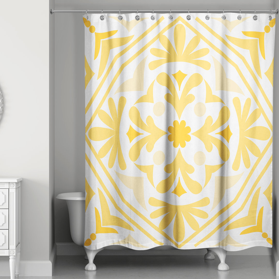 Bradi Floral Shower Curtain Dakota Fields 
