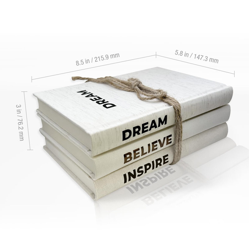 Livres décoratifs pour la décoration intérieure