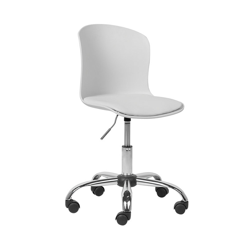 Letha Office Chair, White