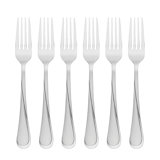 Cambridge Gravity Sand Dinner Forks, Set of 6