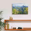 «Aaseem Blue and Yellow Flower Field on Canvas» par Carol Rowan, reproduction-1126919803