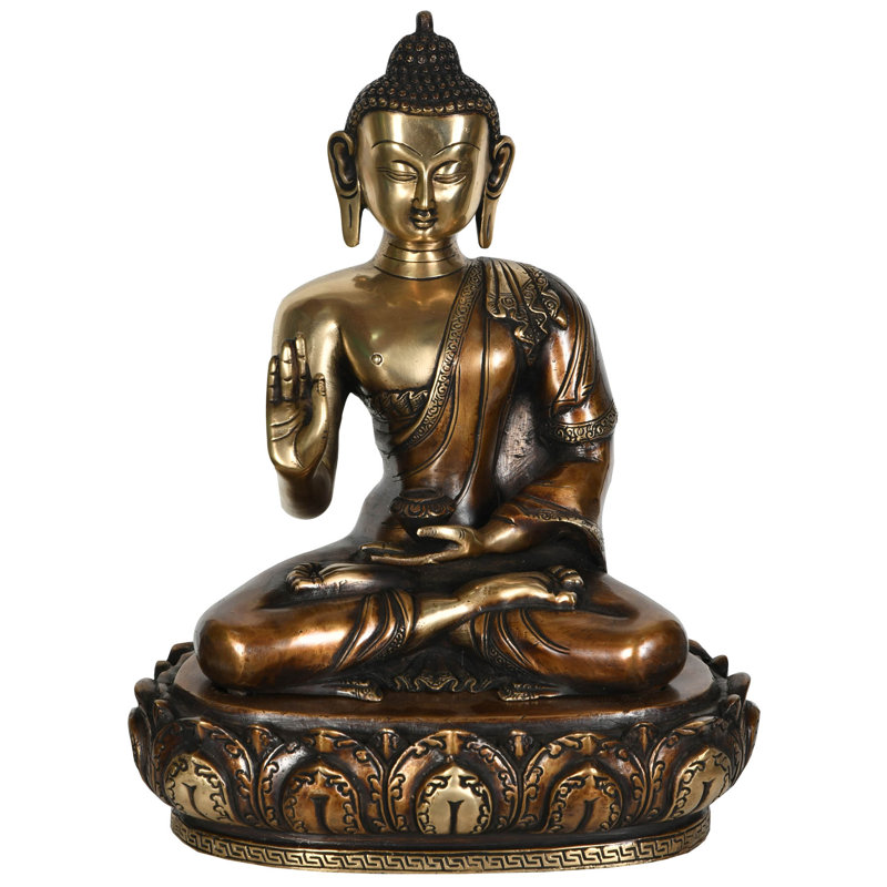Lord Buddha In Preaching Mudra (bouddhiste tibétain)