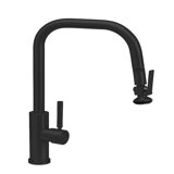 Fulton Modern Plp Pulldown Faucet - Angled Spout - Lever Sprayer
