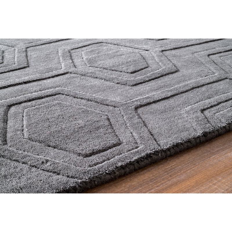 Schuykill Wool Geometric Indoor Rug, Runner 2' 6" x 8'