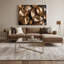 «Music Cymbals», art mural sur toile brune-525745443