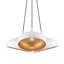 Luminaire suspendu grappe blanc brillant 3 lumières-2035413535