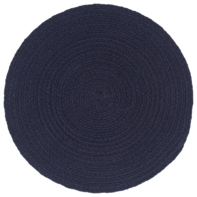 Billingsy Cotton Solid Colour Round Placemat