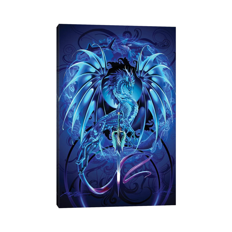 Dragonsword Seablade by Ruth Thompson - Wrapped Canvas Print, 66.04cm H x 45.72cm W x 1.905cm D
