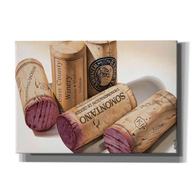 «Corks» par Ed Roberts, H 18 po x l 26 po x P 0,75 po