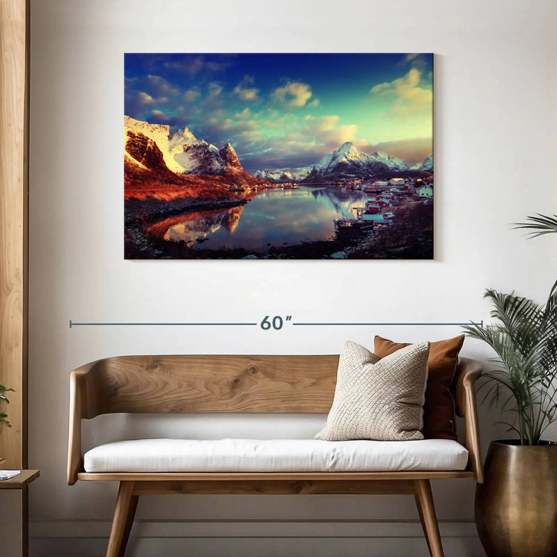 Alvord, village scandinave, H 30 po x l 45 po