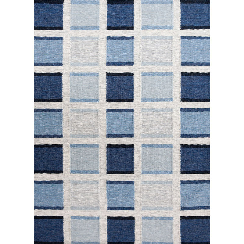 Jarod Geometric Wool Hand Woven Area Rug, Rectangle 140 x 200cm