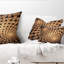  Coussin lombaire abstrait fleur symétrique fractale