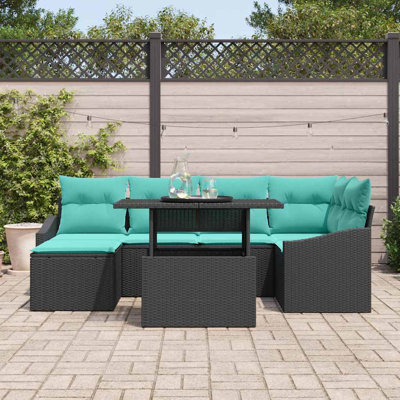 Ensemble de canapé avec coussin vidaXL 7 pièces vidaXL