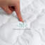 Housse de protection pour matelas pour lit de bébé Housse de protection pour matelas de lit de bébé imperméable et silencieuse 100% absorbante et lavable à la machine
