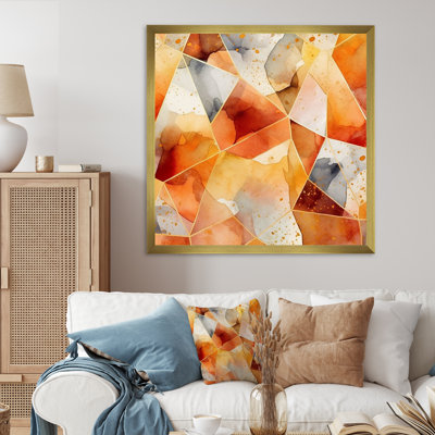 «Vibrant Hues Of Scandinavia Artwork VI», art mural sur toile scandinave