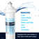 Filtre de remplacement à l’eau apec us de remplacement pour système de filtration d’eau sous le lavabo cs-2500p