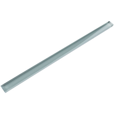 Pencil 12'' x 0.5'' Glass Border Tile