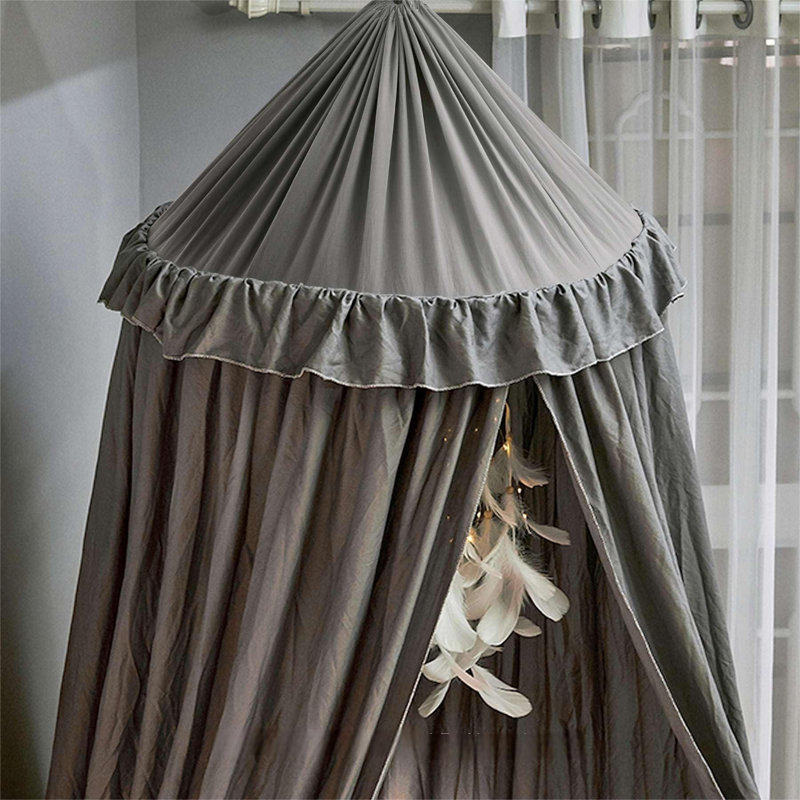 Lit à baldaquin pour les filles, auvent à volants Dreamy Princess