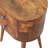 Dearran 14'' W Solid Wood Nightstand