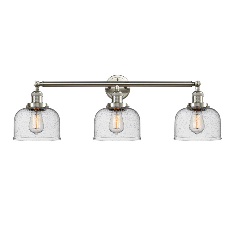 Adelhard 3 - Light Dimmable Vanity Light, Brushed Satin Nickel