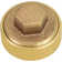 Cast Brass DWV Pressure Adapter 1-1/2" C x 2" M for Drain,Waste and Vent Systems