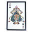 King And Queen Set Of 2 Playing Card Paper Collage Wall Art