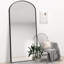 Miroir en métal noir-206794837