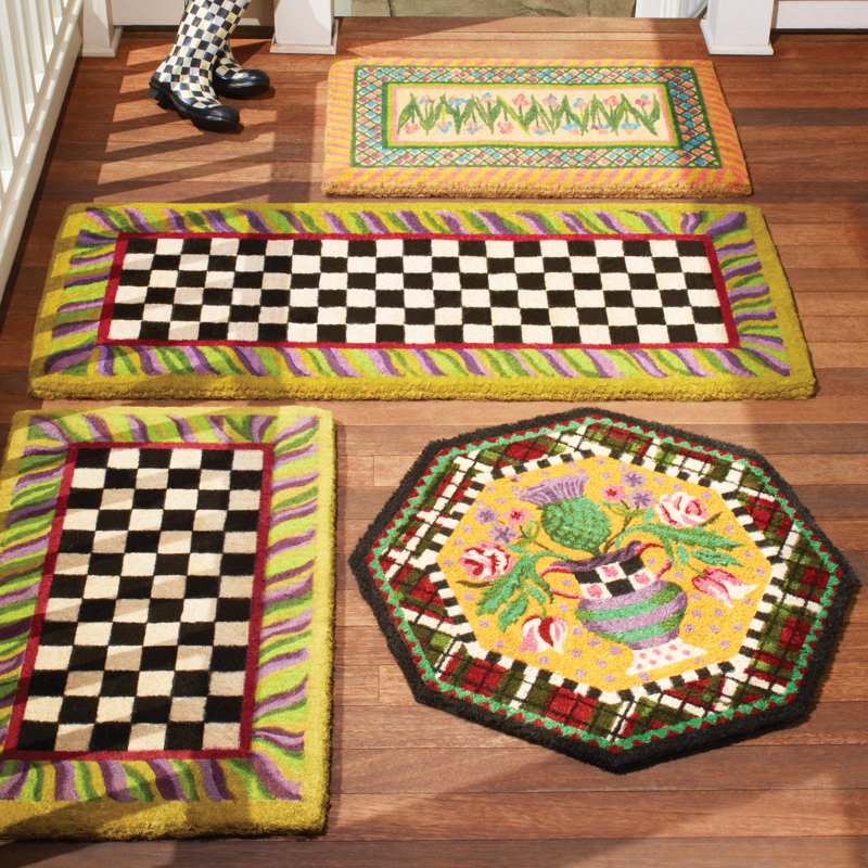 Courtly Check® Entrance Mat, 24" W x 57" L