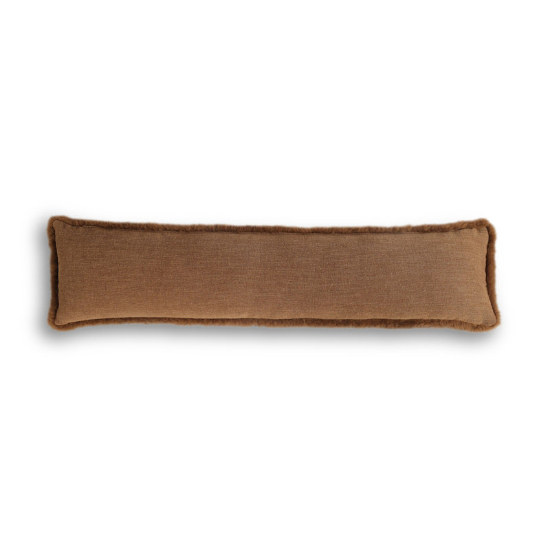 Finlo Shearling Pillow, Rectangle 12" H x 48" W
