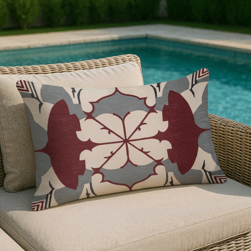Balanced Alignment Indoor And Outdoor Throw Pillow, Rectangle 14"H x 20"W