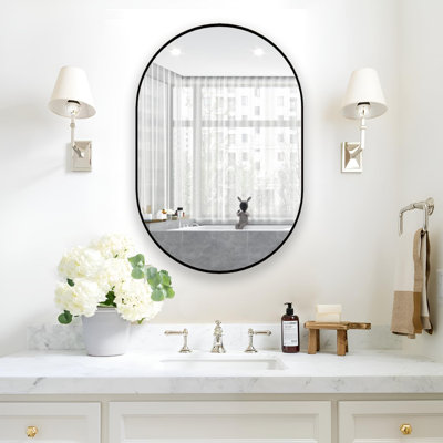 Rathana Oval Wall Overmantel Mirror