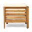 Ensemble de conversation modulaire en bois de teck avec coussins 4 pièces Belle-242396360