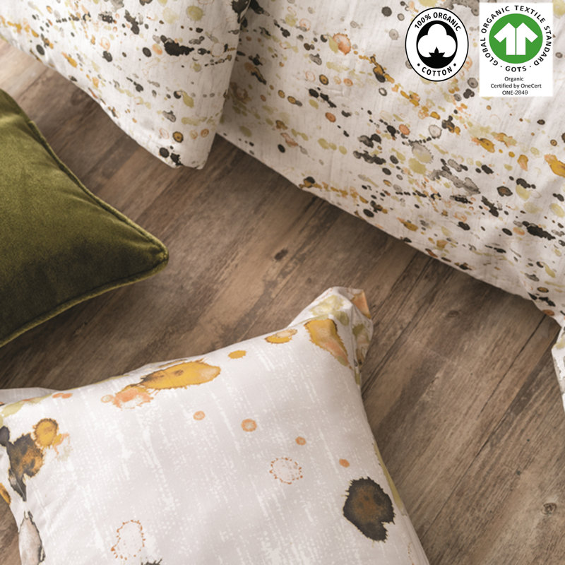 Organic Cotton Standard/Queen White Pillowcase Set