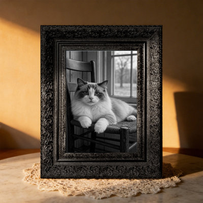 11" x 14" Black 1PC Tabletop Picture Frame for Office Decor