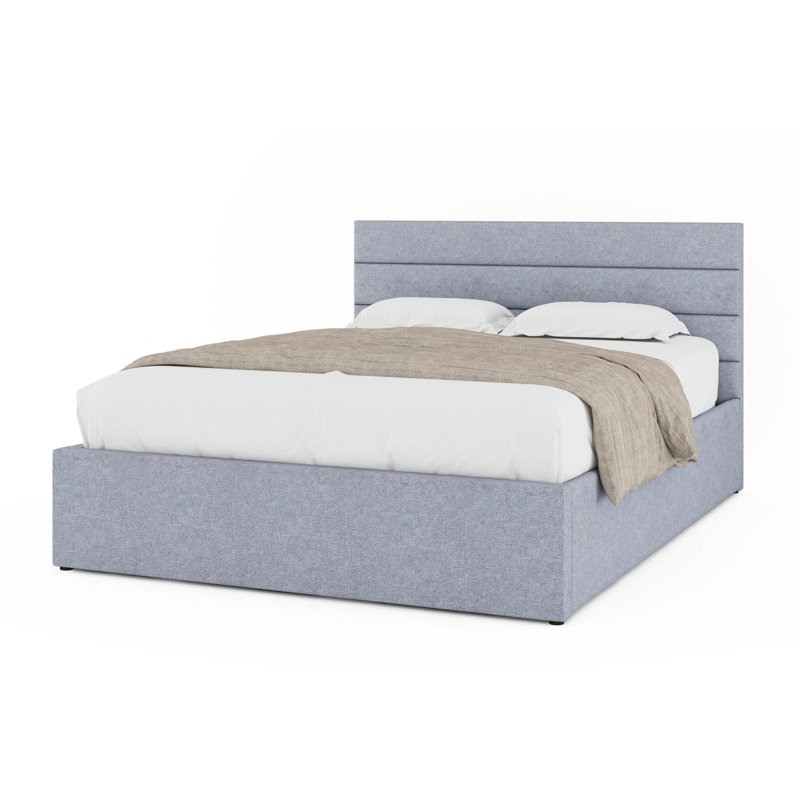 Hersteinn Upholstered Storage Bed, Double (4'6)