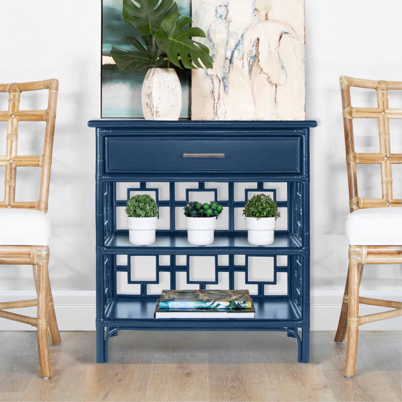 Sobe End Table, Navy