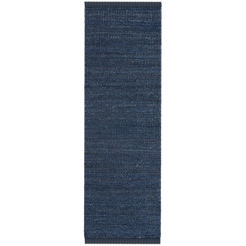 Natural Fiber Hand Woven Jute Solid Color Rug, Runner 2'3" x 20'