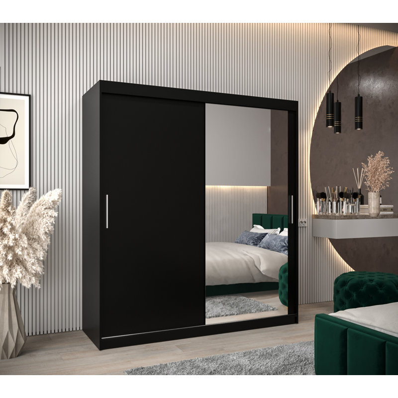 Aroosh 2 Door Manufactured Wood Wardrobe, ANFL3277
