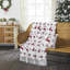 Scandia Snowflake Hand Woven Throw Blanket