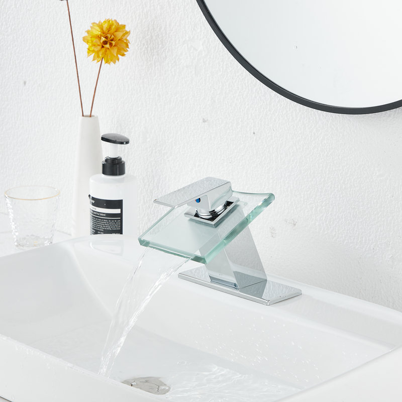 Single-Hole Single-handle Bathroom Faucet, Polished Chrome