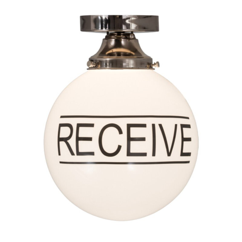 Personalized 1 - Light Semi Flush Mount