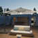 Eirlys 132'' Lighted Cantilever Umbrella with Crank Lift Counter Weights Included